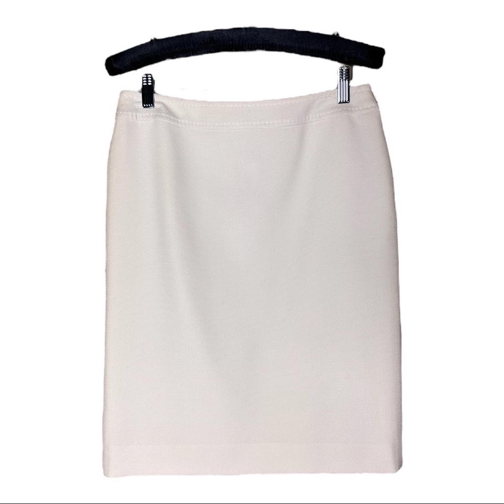 Escada 100% Wool Pencil Skirt